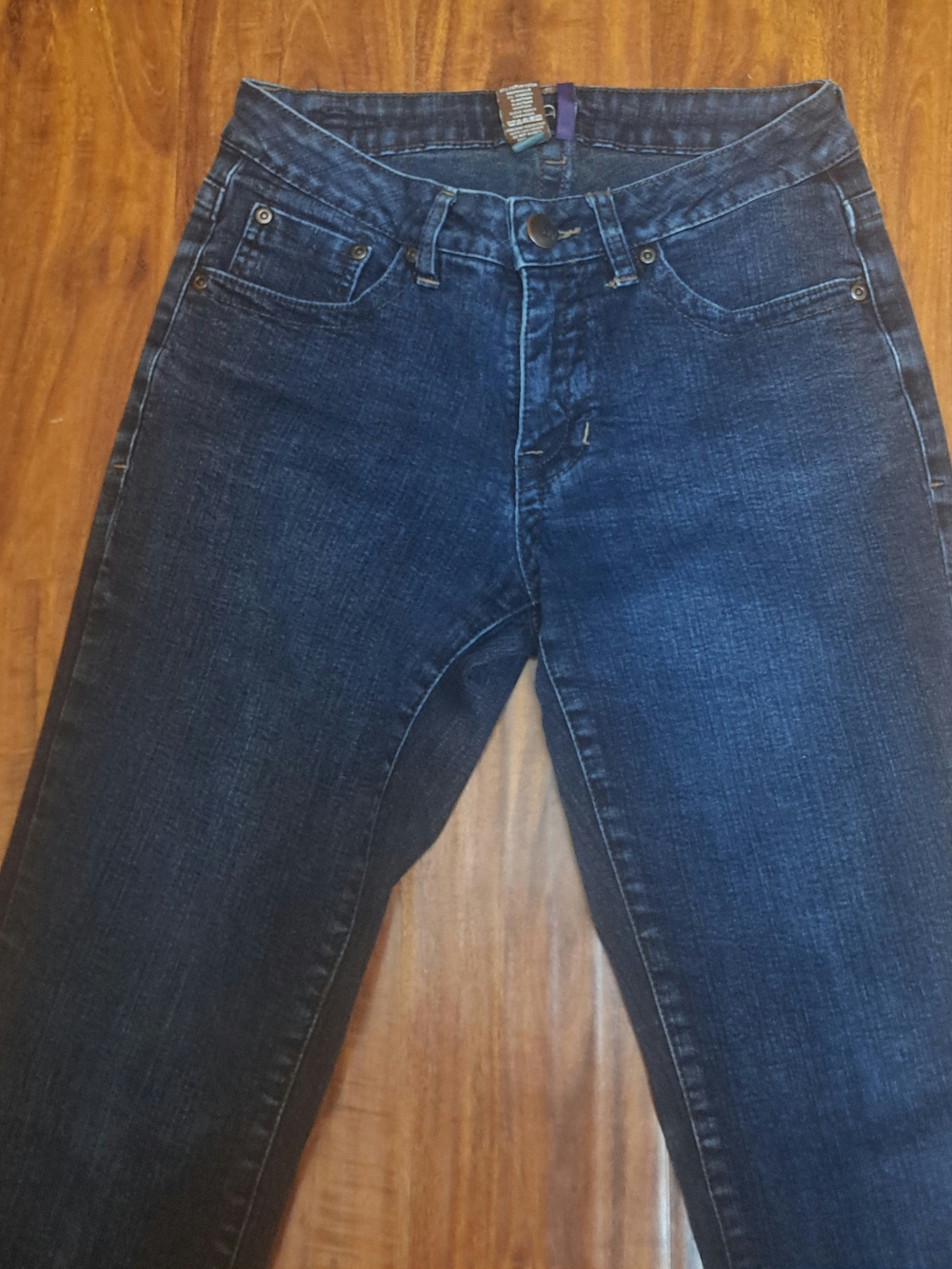 Jag Jeans Dark Wash Stretch Flared Women's Jeans Sz 6 P - Picture 3 of 8